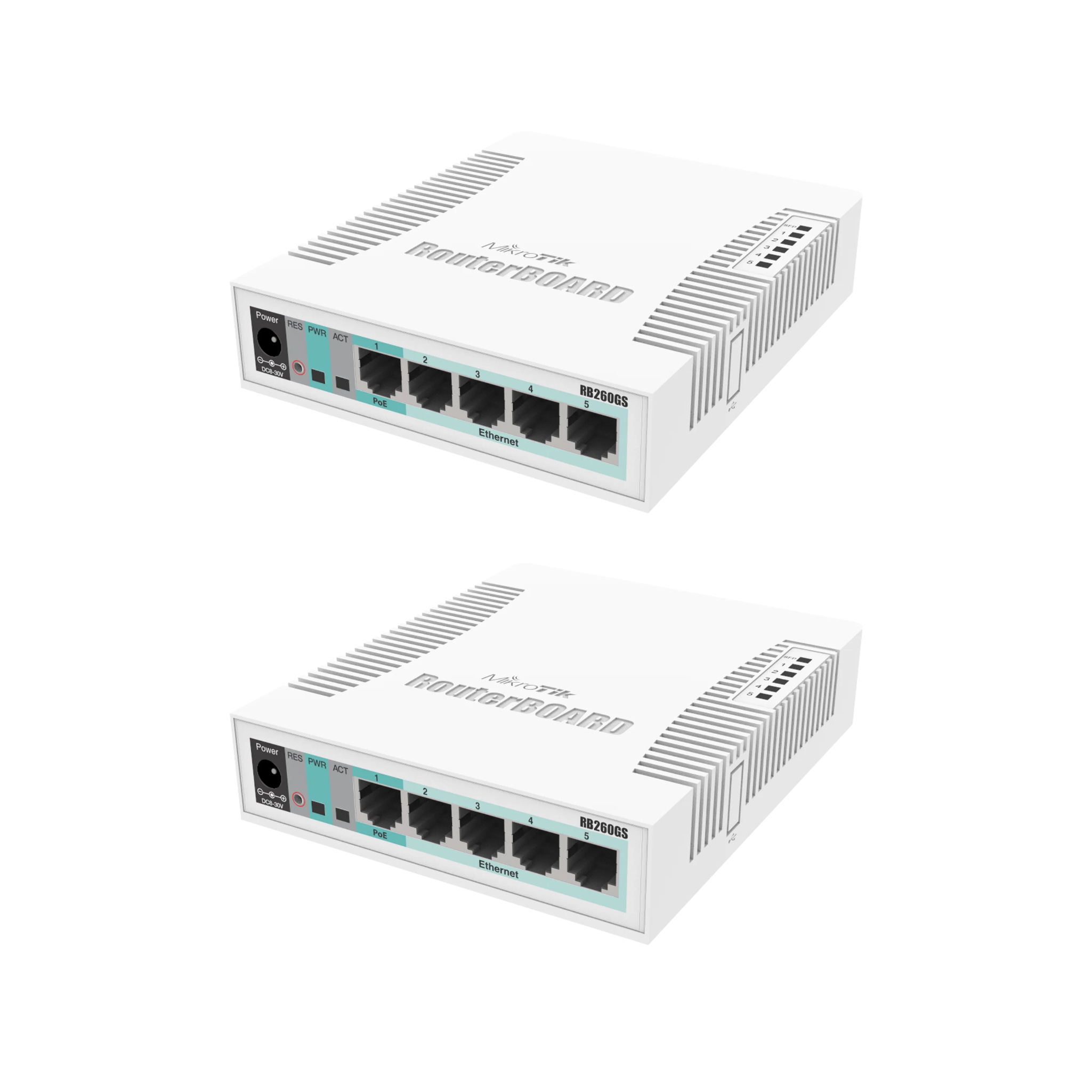 CSS106-1G-4P-1S, Mikrotik CSS Smart Switch, 5x Gigabit PoE/1x SFP/SwOS