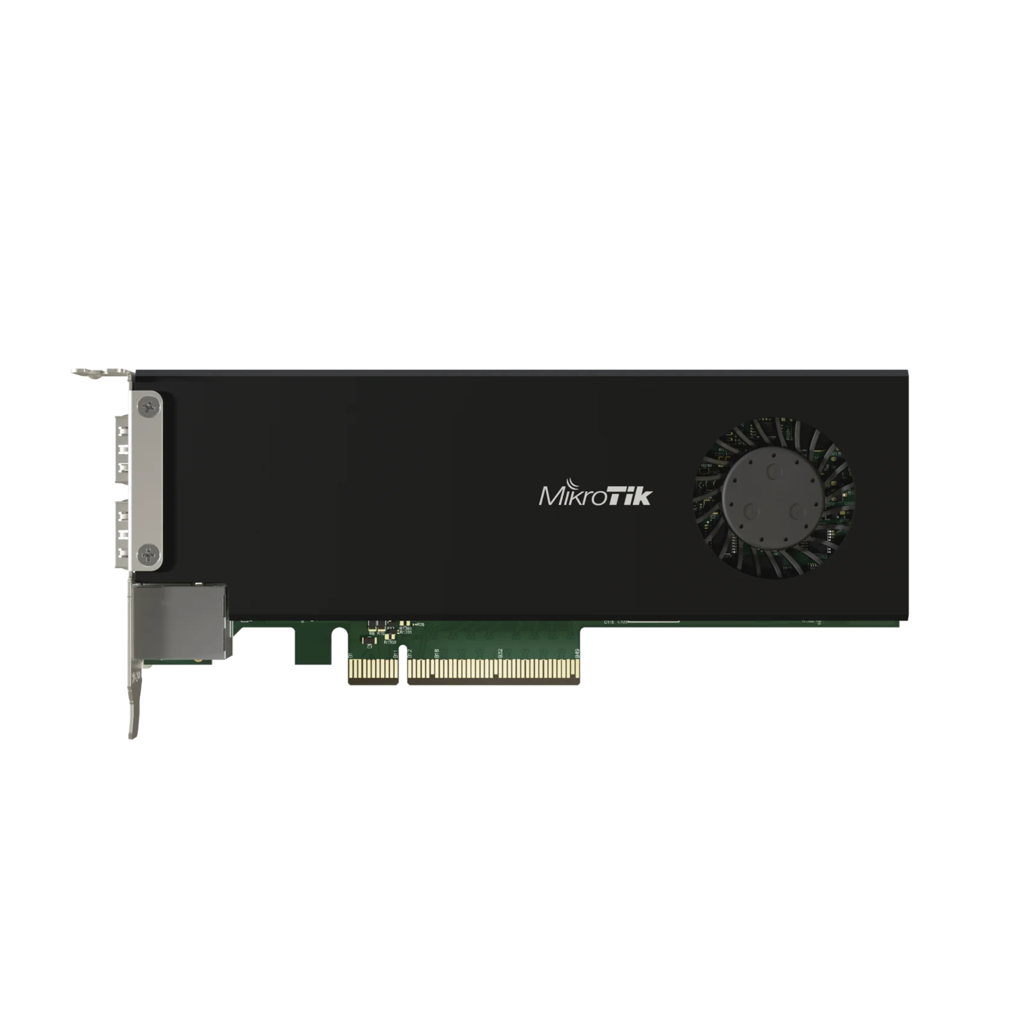 MikroTik CCR2004-1G-2XS-PCIe 25G RouterOS PCIe NIC Card with 2x SFP28 and 1x Gigabit Ethernet