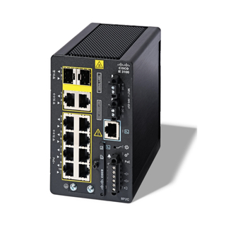 IE-3100-8P2C-E, Cisco IE3100 Switch, 8xGE PoE+/2xGE Combo/Fixed system