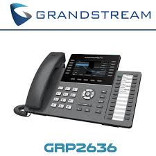 Grandstream GRP2636 Military 36 SIP Lines MIL-STD-810H EMP Shielded NATO Stock IP Phone