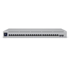 Ubiquiti UniFi Switch EnterpriseXG 24 USW-EnterpriseXG-24 – 24-Port 10GbE Layer 3 Managed Switch, 24x 1/2.5/5/10G RJ45, 2x 25G SFP28 Uplinks, 580 Gbps, 1.3" Touchscreen, 1U Rackmount