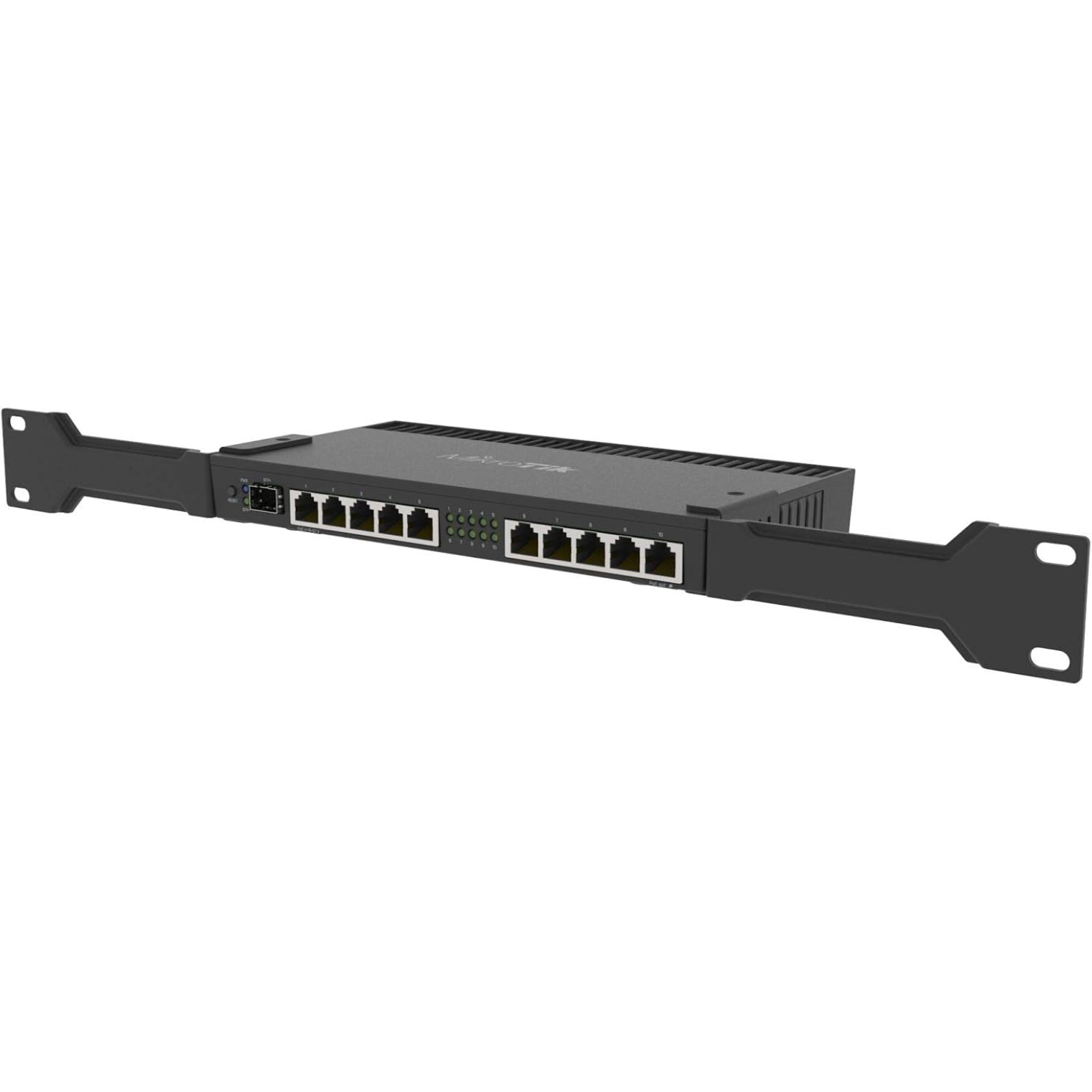 MikroTik RB4011 Ethernet 10-Port Gigabit Router (RB4011iGS+RM)