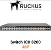 RUCKUS ICX 8200-48P 48-Port Gigabit PoE+ Support Stackable L2/L3 Managed Enterprise Ethernet Switch 