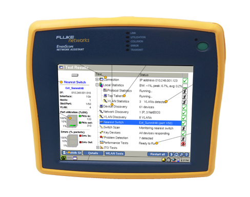 FLuke ES2-LAN/ES2-PRO/ES2-PRO-SX/I EtherScope II Network Tester
