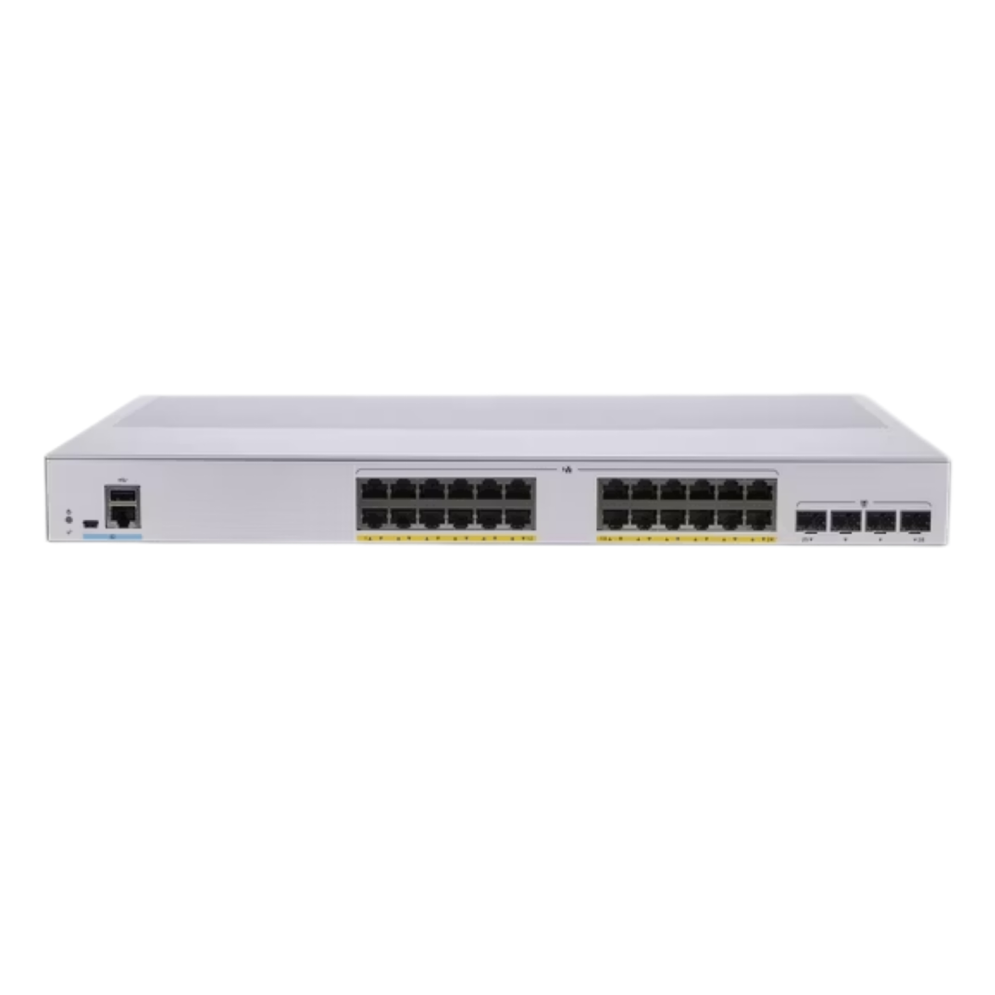 C1300-24P-4G, Cisco C1300 Switch, 24x PoE+ 195W/4x SFP/Rack-mountable