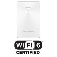 Grandstream GWN7661E Enterprise WiFi 6 Access Point 2.4G/5G Dual-Band 1800Mbps MU-MIMO PoE+ Cloud Managed Access Point