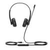 Yealink UH44 Wired Headset Dual UC USB-C/A Unified Noise-Canceling HD Voice Noise-Canceling Communications Wired Headset