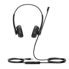 Yealink UH44 Wired Headset Dual UC USB-C/A Unified Noise-Canceling HD Voice Noise-Canceling Communications Wired Headset
