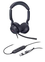 Yealink UH44 Wired Headset Dual UC USB-C/A Unified Noise-Canceling HD Voice Noise-Canceling Communications Wired Headset
