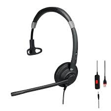 Alcatel-Lucent ARIES20 II Series AH21 M II Headset Wired Telephone Headset with Noise-Canceling Mic for Office & Call Center