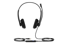Yealink UH34 Lite Wired USB Headset with Noise Cancelling Microphone for Office Call Center PC & Laptop