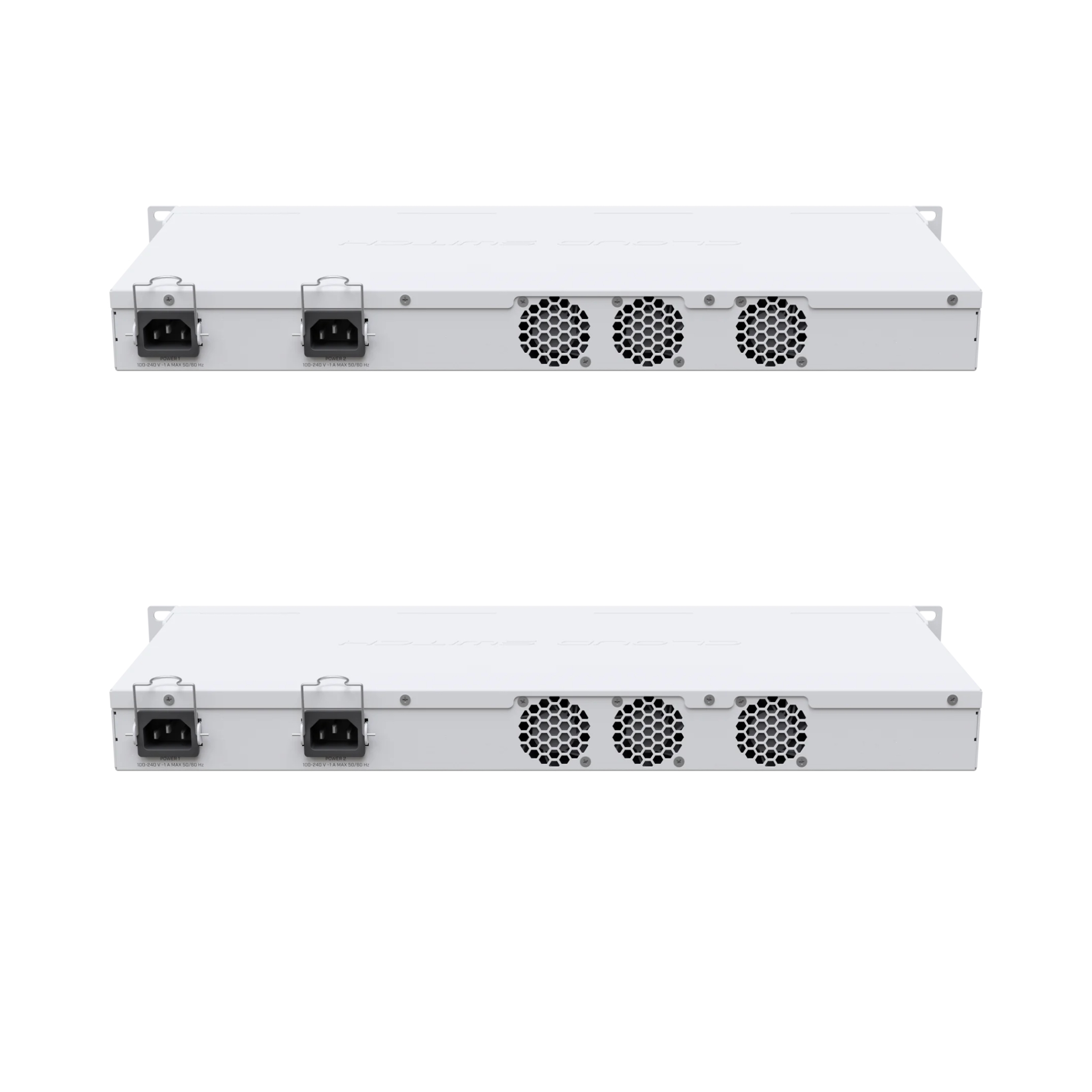 MikroTik CRS326-24S+2Q+RM 24-Port 10G SFP+ Managed Switch with 2x 40G QSFP+ Ports, Dual Power Supplies, 1U Rackmount