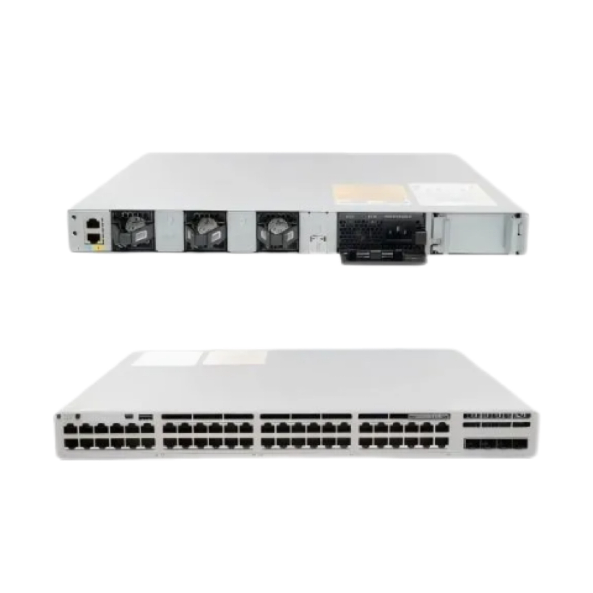 C9300X-48TX-E, Cisco Catalyst 9300 Switch, 48x10GBase-T/1xNetwork Module Slot/No Power Supply