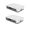 MikroTik KNOT LR9G kit RB924iR-2nD-BT5&BG770A&R11e-LR9G – 915MHz LoRa IoT Gateway with LTE CAT-M, GPS, Bluetooth 5.2, 2.4GHz Wi-Fi, PoE-in/out, RouterOS L4