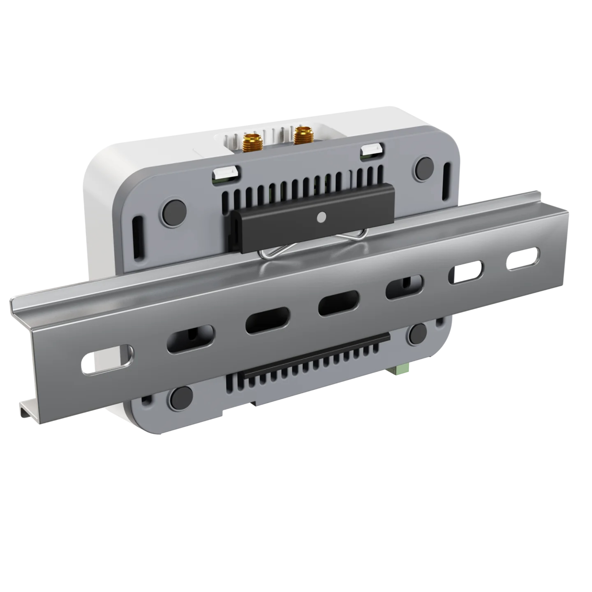 MikroTik KNOT RB924i-2nD-BT5&BG77 IoT Gateway – 2.4GHz Wi-Fi 4, Bluetooth 5.2, LTE CAT-M/NB2, GPS/GNSS, 2x 10/100 PoE Ports, RS485/Modbus, DIN Rail, RouterOS L4