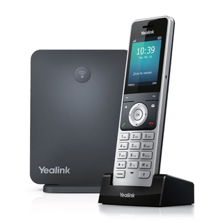 Yealink W60P Wireless DECT IP Phone including W60B Base Station