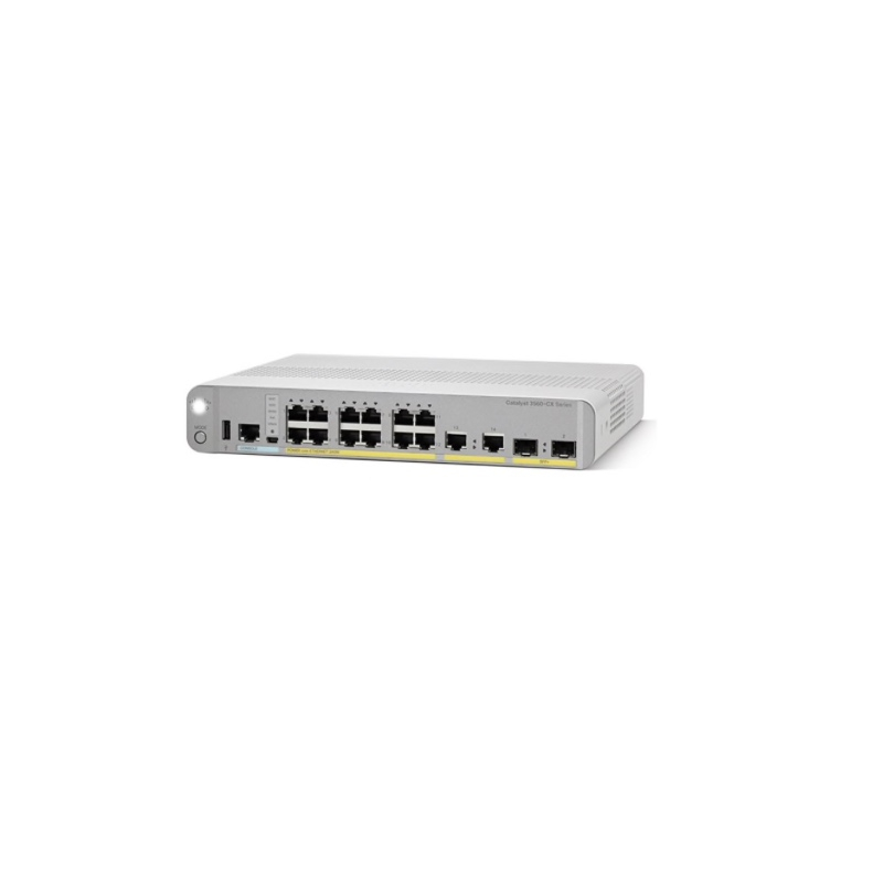 Cisco Catalyst 3560-CX 12 Port PoE, 10G Uplinks IP Base Network Equipments WS-C3560CX-12PD-S