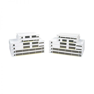 CBS350-48T-4X Cisco Business 350 Switch, 48 10/100/1000 Ports, 4 10 Gigabit SFP+ Cisco Business 350 Series Managed Cisco