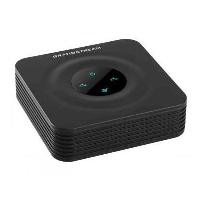 Easy to use 2-port ATA Grandstream HT802 supports 2 SIP profiles via 2 FXS ports and a single 10/100Mbps port