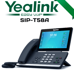 Yealink T58A with CAM Smart Media HD Phone