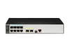 S5700-10P-PWR-LI-AC 8 Ethernet 10/100/1000 PoE+ ports, 2 Gig SFP, AC 110/220V