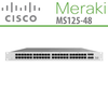 Cisco Meraki MS125-48LP-HW 10G L2 Cloud-Managed 48x GigE 370W PoE Switch 