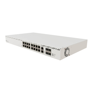 MikroTik CRS320-8P-8B-4S+RM 17-Port PoE++ Gigabit Switch – 8x 90W 802.3bt PoE++, 8x PoE+, 4x 10G SFP+, 963W Total PoE Output
