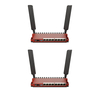 MikroTik L009UiGS-2HaxD-IN – 8-Port Gigabit Router with 2.4GHz Wi-Fi 6, 2.5G SFP, PoE-in/out, Dual-Core ARM CPU, RouterOS L5