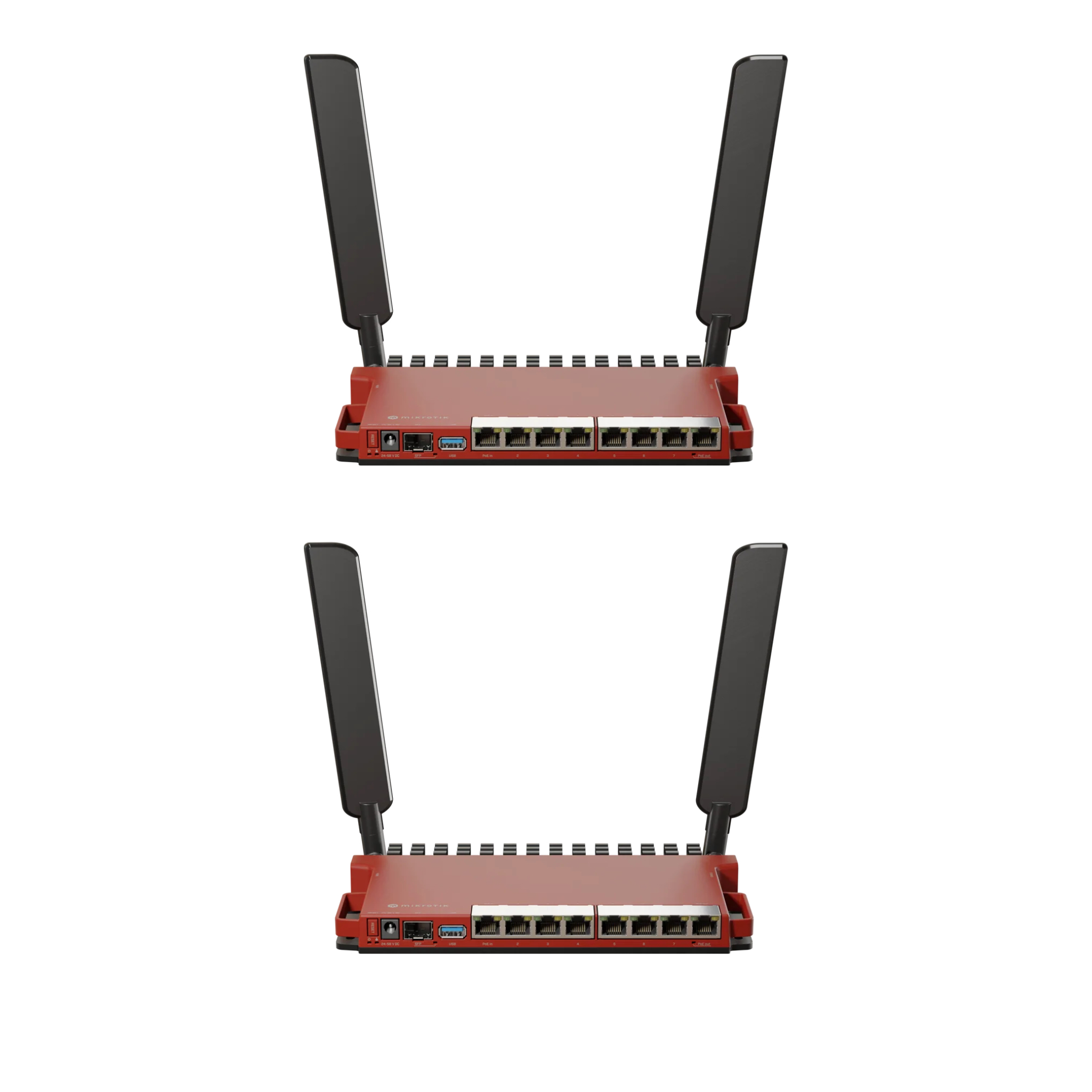 MikroTik L009UiGS-2HaxD-IN – 8-Port Gigabit Router with 2.4GHz Wi-Fi 6, 2.5G SFP, PoE-in/out, Dual-Core ARM CPU, RouterOS L5