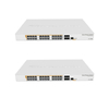 MikroTik CRS328-24P-4S+RM 24-Port Gigabit PoE+ Switch with 4x 10G SFP+ Ports, 500W Power Supply, 1U Rackmount, Dual Boot RouterOS/SwOS