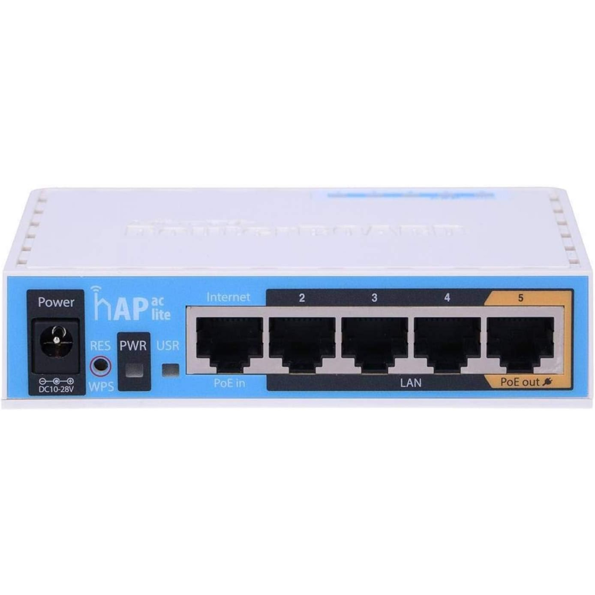 MikroTik hAP ac lite RB952Ui-5ac2nD – Dual-Concurrent 2.4/5GHz AC750 Access Point with 5x Fast Ethernet, PoE-out, USB, 650MHz CPU, 64MB RAM, RouterOS L4