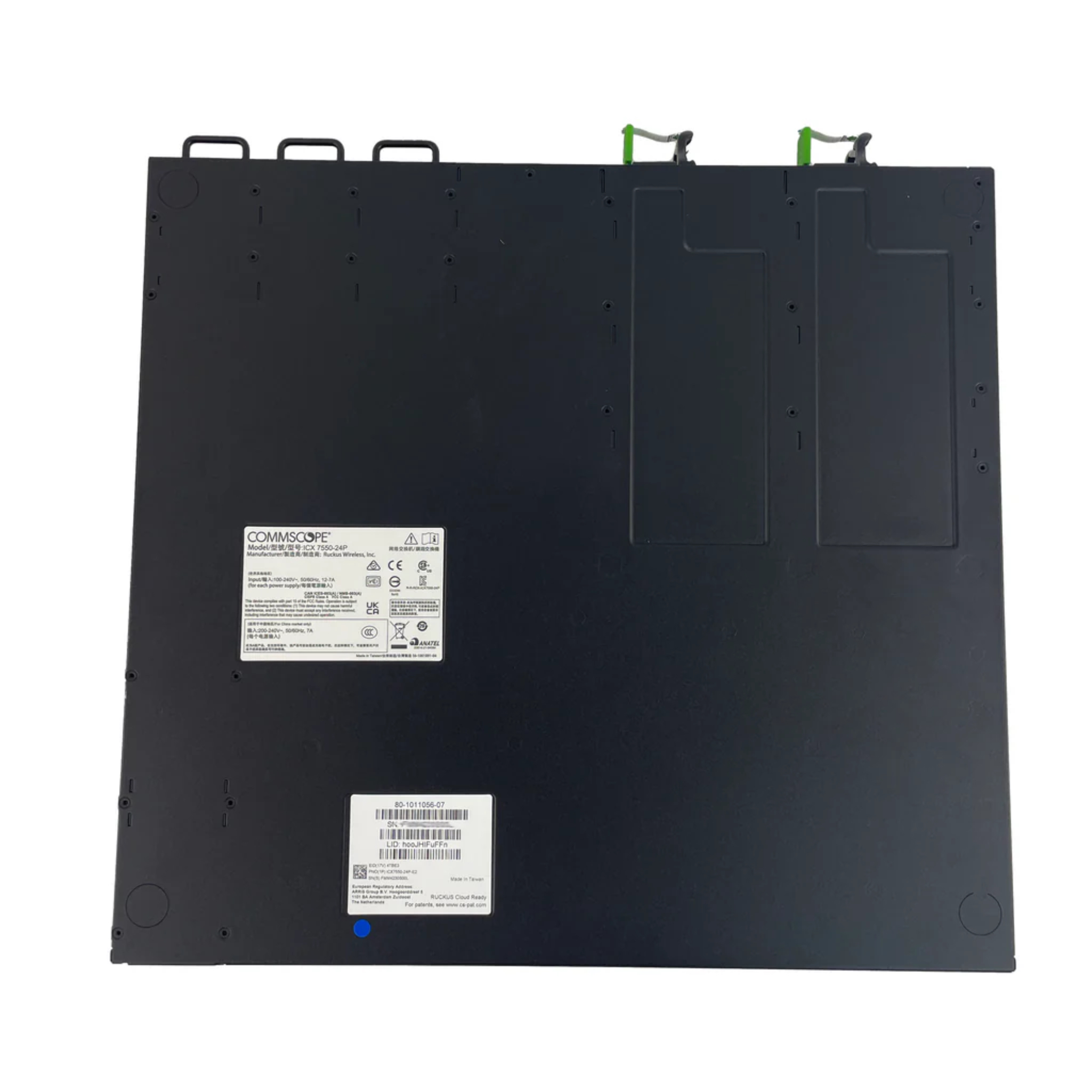 Ruckus ICX 7550-24P Switch – 24-Port Gigabit Ethernet PoE+ Stackable Switch with 2x 40GbE QSFP+ Uplinks