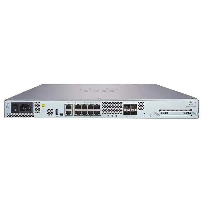 FPR1120-NGFW-K9, Cisco Firepower 1120 NGFW Appliance, 1U/Firewall throughput: 2Gbps/Max VPN peers: 75