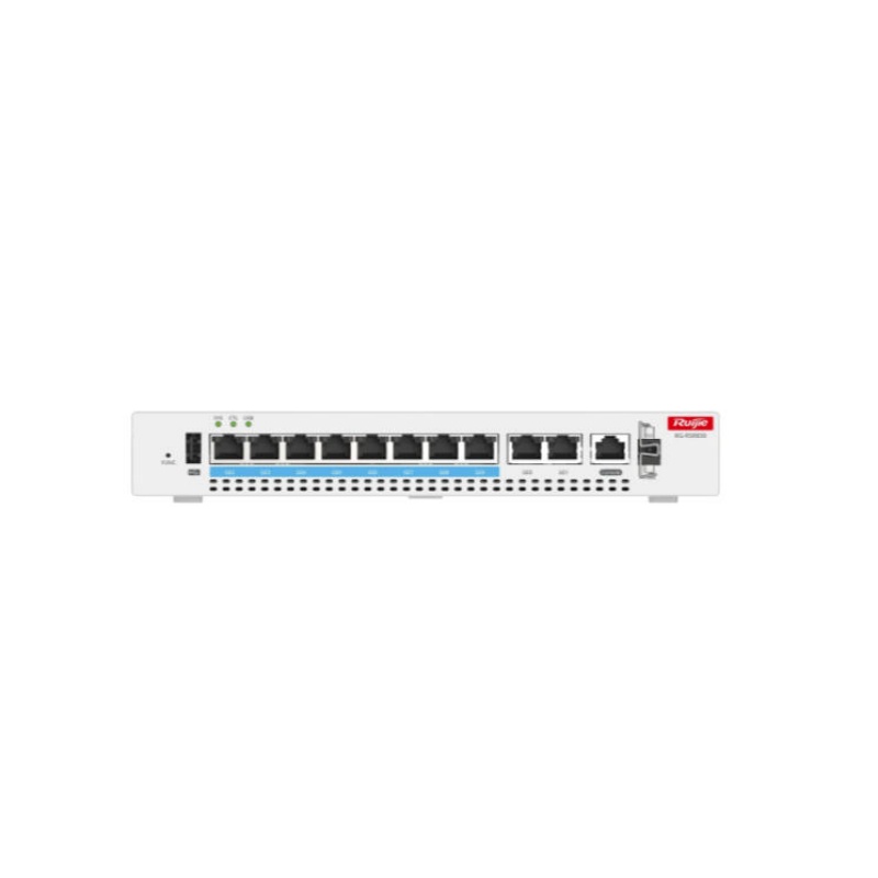 Ruijie 10-port Mobile Router, Next-Gen High-Performance Modular Enterprise Gateway Router ,High-Density Multi-Service Core WAN Router, RG-RSR830