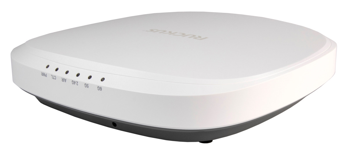 RUCKUS R560 High-Performance Tri-Radio Wi-Fi 6E 2x2:2 4.7 Gbps max rate and Embedded IoT Indoor Access Point