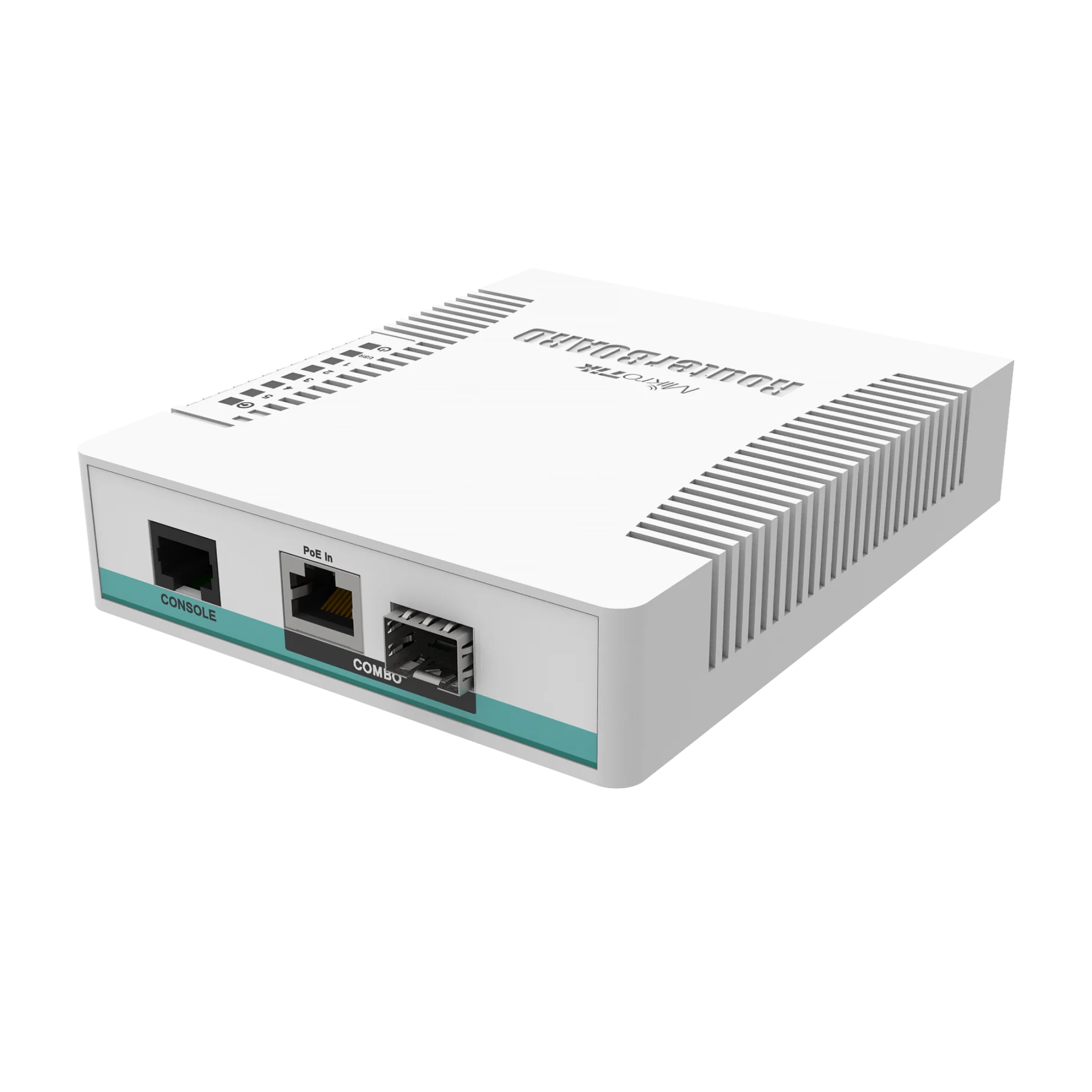 MikroTik Cloud Router Switch with 1 Gigabit Ethernet / SFP Combo Port and 5 SFP Cages (CRS106-1C-5S)