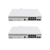 MikroTik CSS610-8P-2S+IN 8-Port Gigabit PoE+ Switch with 2x 10G SFP+ Ports, 140W PoE Budget, Fanless