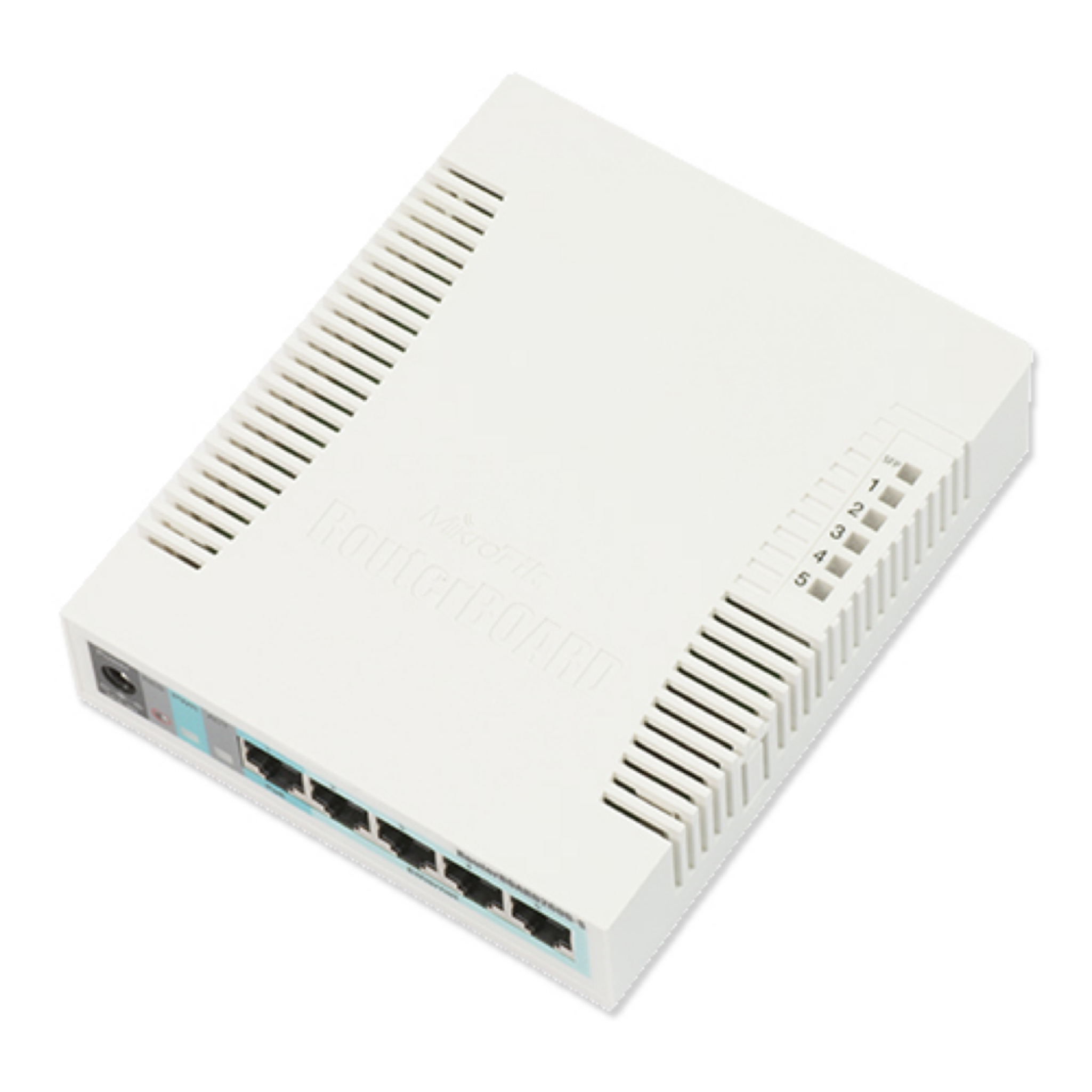 MikroTik CSS106-5G-1S RB260GS 5-Port Gigabit Smart Switch – 5x 1GbE, 1x SFP, SwOS Managed, SOHO Desktop