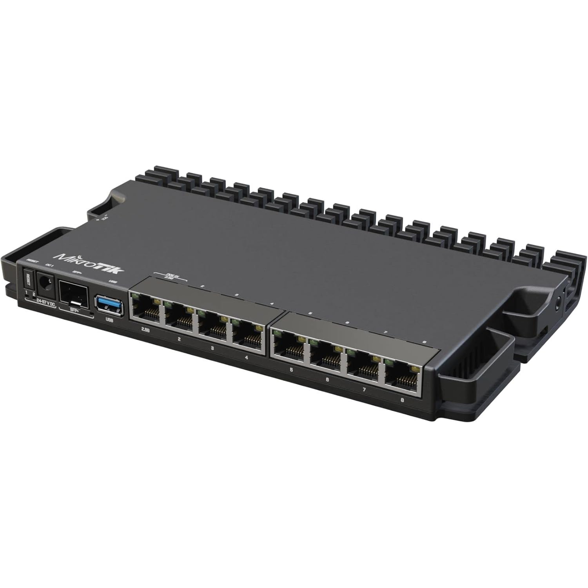 MikroTik RouterBORD 5009UG+S+ with Marvell Armada ARMv8 CPU, 1GB of DDR4 RAM, 1GB RB5009UG+S+in, Ethernet WAN)