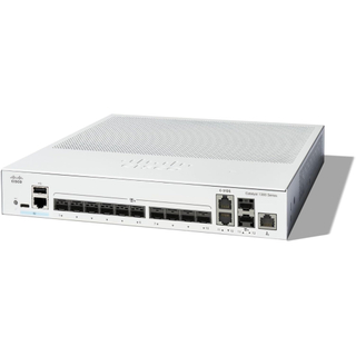 Cisco Catalyst 1300-12XS Managed Switch, 10 Port 10G SFP+, 2x10GE SFP+ Combo, Limited Lifetime Protection 