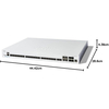 Cisco Catalyst 1300-24XS Managed Switch, 20 Port 10G SFP+, 4x10GE SFP+ Combo