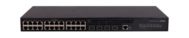 H3C S5130S-28S-EI 24xGbE+4x10G SFP+ Fanless Enhanced Switch