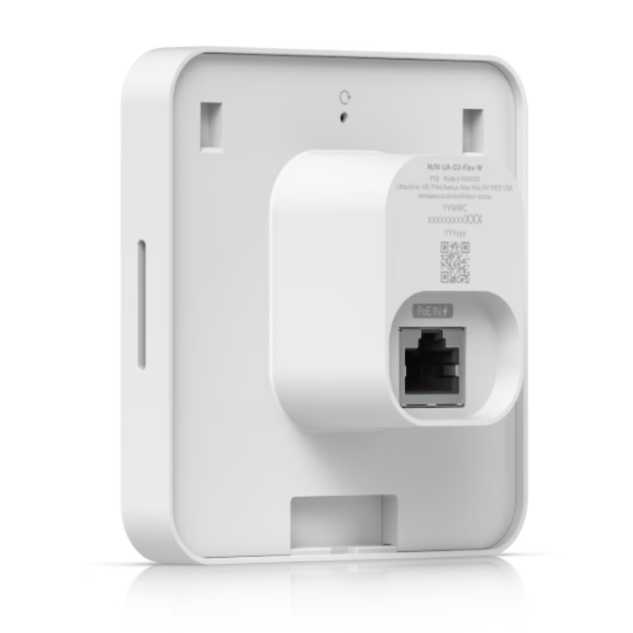 Ubiquiti UniFi Access Reader G3 Flex UA-G3-Flex-W – NFC Card Reader with Keypad, PoE, IP55 Weatherproof, Apple Touch Pass, Bluetooth 4.1, White