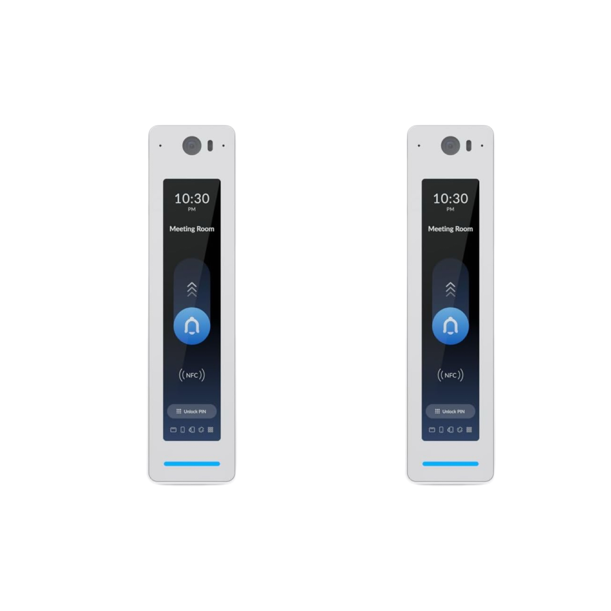Ubiquiti UA-G3-Pro-W G3 Reader Pro Access Control Terminal – NFC Card, PIN, Face Recognition, Touch Pass, 4.7" Touchscreen, 12MP Camera, PoE, IP55, White