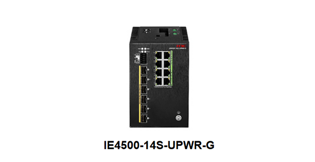 H3C IE4500-14S-UPWR-G Industrial PoE+ Gigabit Redundant Power IP Cameras/PLC Managed Switch