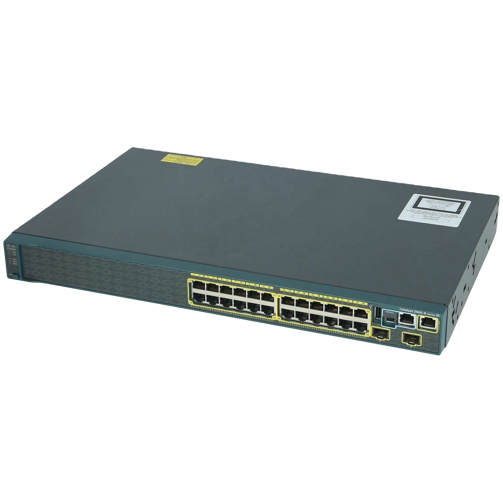 Cisco WS-C2960S-24TS-S Netwrok Switch Catalyst 2960S 24 GigE, 2 X SFP LAN Lite