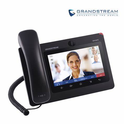 Grandstream video ip phone GXV3370, tcp/ip digital 7 inch touch screen hands-free indoor unit color video door phone