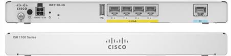 ISR1100-4G ISR1100 Series Router, 4 Eth LAN/WAN Ports, 4G RAM