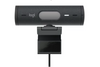Logitech Brio 505 Full HD Webcam with Auto Light Correction, Auto-Framing, Show Mode, Dual Noise Reduction Mics, Privacy Shutter