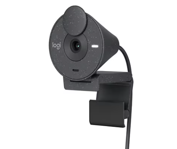 Logitech Brio 305 Full HD webcam with auto light correction, Graphite - webcam